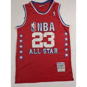 Mitchell & Ness Michael Jordan 1989 NBA All-Star Game Jersey Red 44 L
